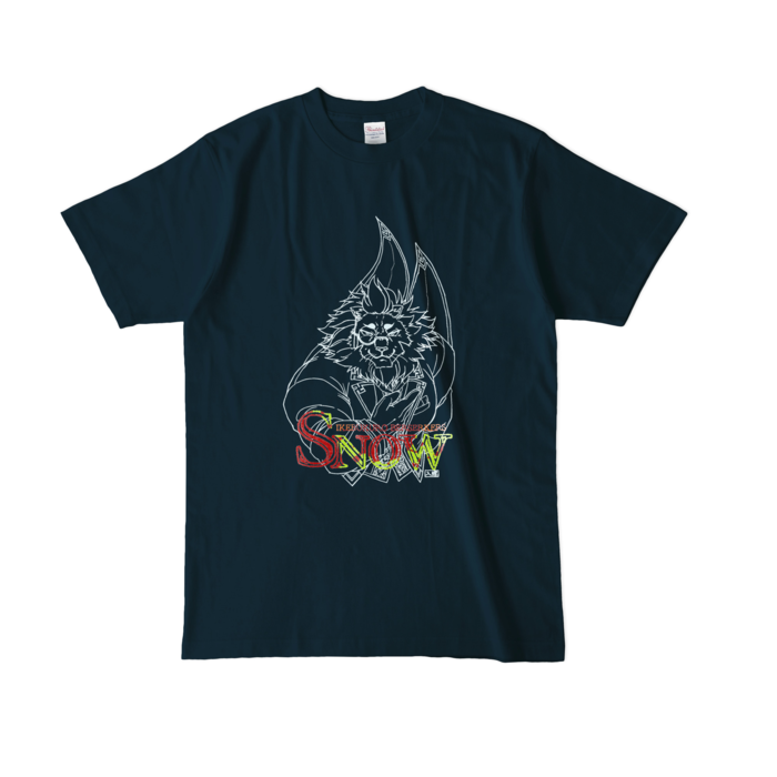 カラーTシャツ(濃色) - L - ネイビー