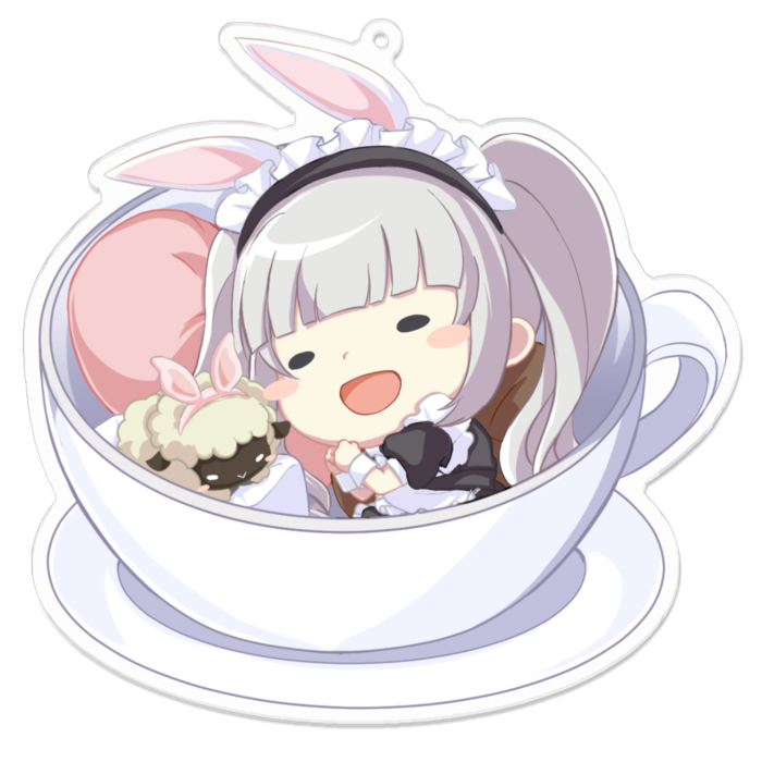 アクリルキーホルダー(コーティング) - 100 x 100 (mm)