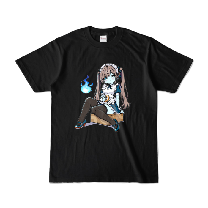 カラーTシャツ - S - ブラック (濃色)
