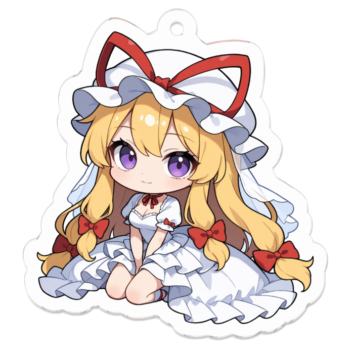 アクリルキーホルダー - 50 x 50 (mm)(キャラのみ)