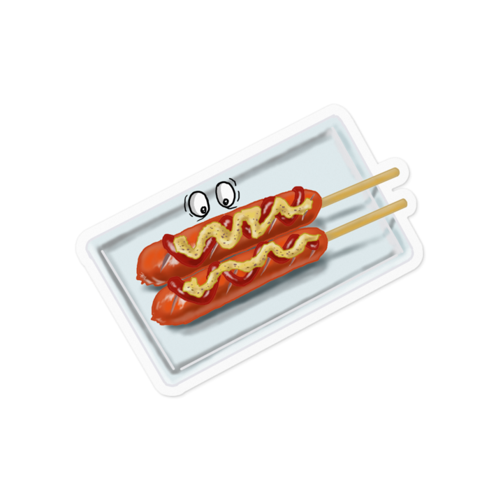 ステッカー - 100 x 100 (mm)