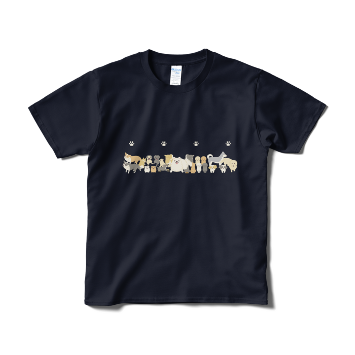 Tシャツ短納期　紺　S