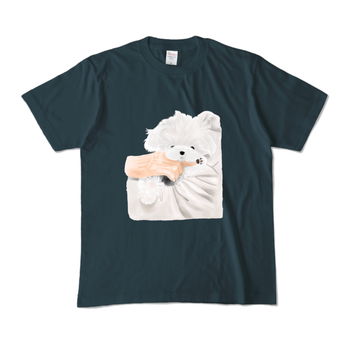 カラーTシャツ - M - デニム (濃色)