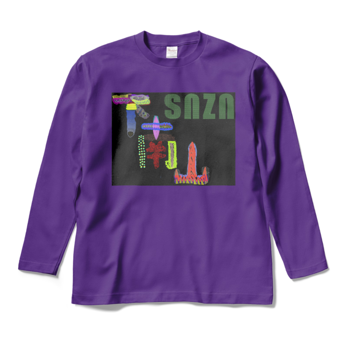 ロングスリーブTシャツ - M - パープル