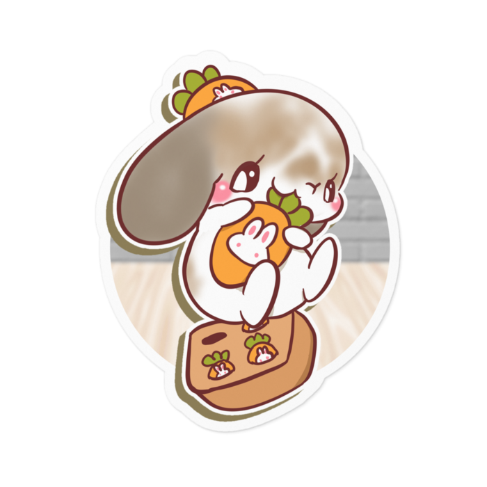 ステッカー - 100 x 100 (mm)