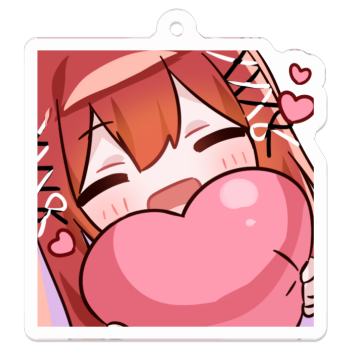 アクリルキーホルダー - 50 × 50 (mm)