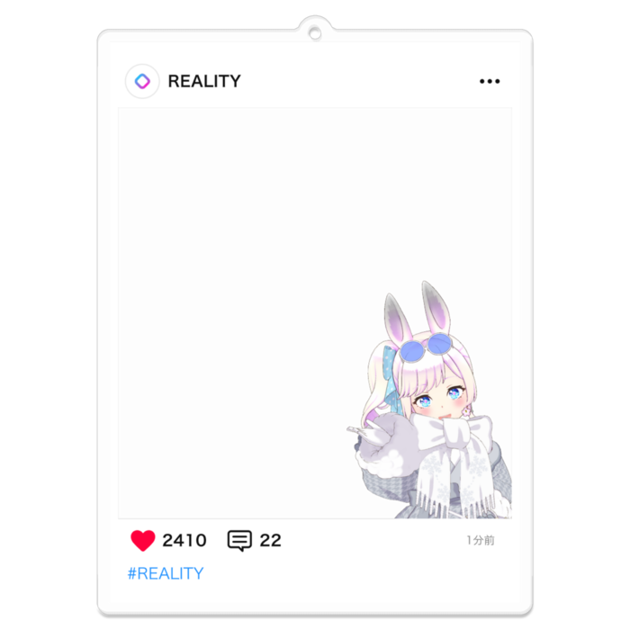 アクリルキーホルダー - 100 x 100 (mm)