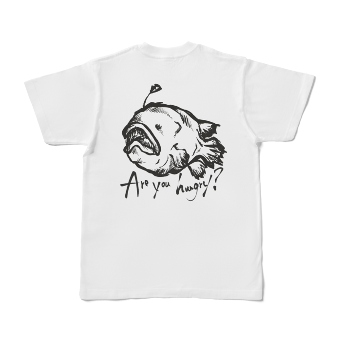 【チョウチンアンコウ】Tシャツ - S - 白