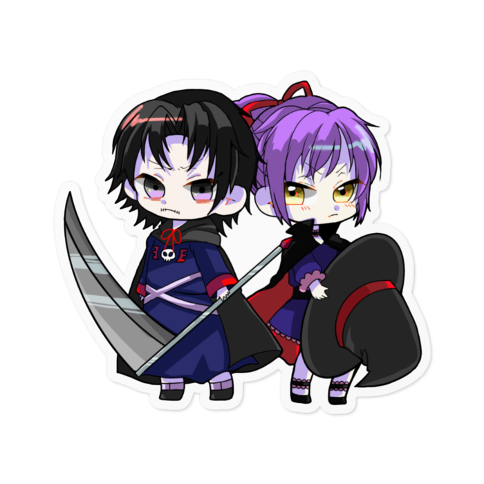 ステッカー - 100 x 100 (mm)