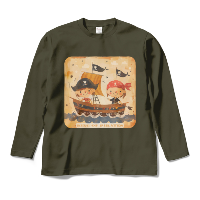 ロングスリーブTシャツ - M - アーミーグリーン