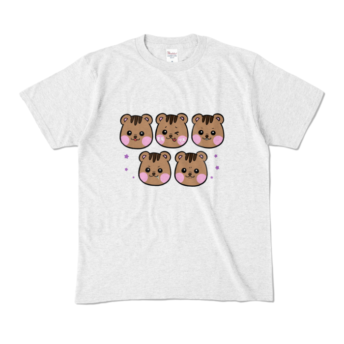 カラーTシャツ - M - アッシュ (淡色)