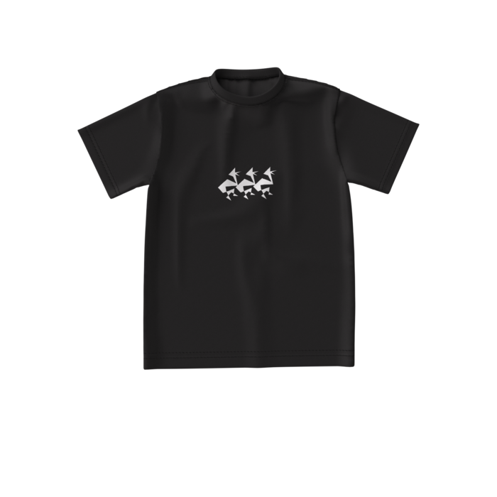 ビッグシルエットTシャツ - S - 正面BK