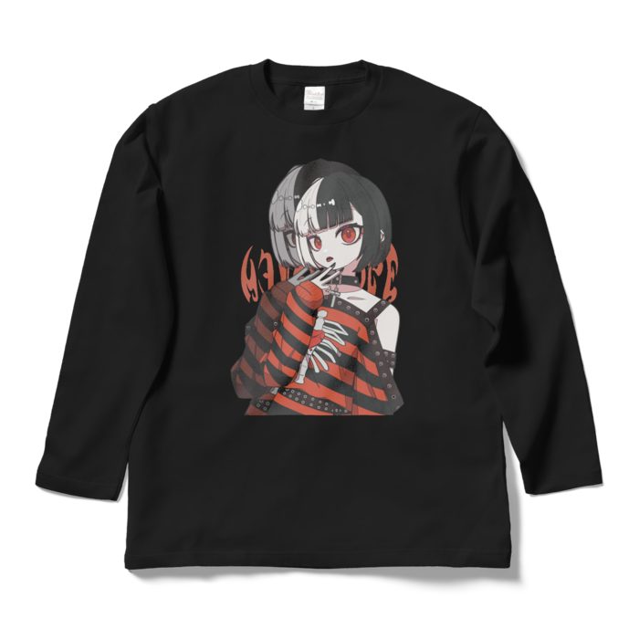 ロングスリーブTシャツ - L - ブラック