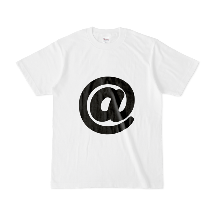 「@」Tシャツ - S - 白