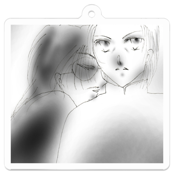 アクリルキーホルダー - 50 x 50 (mm)