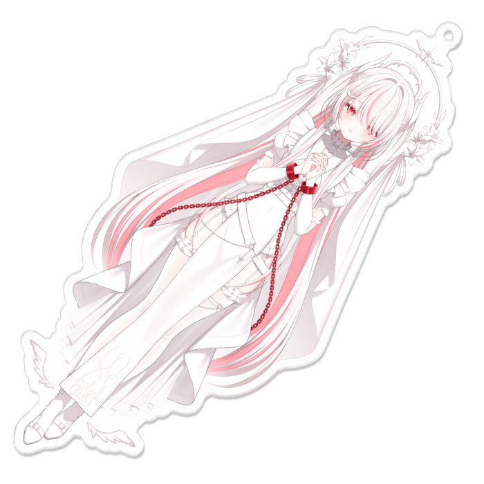 アクリルキーホルダー - 100 x 100 (mm)