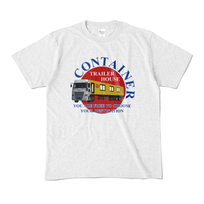 カラーTシャツ - M - アッシュ (淡色)