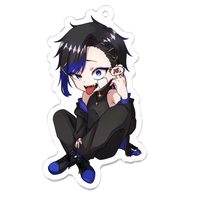 アクリルキーホルダー - 70 x 70 (mm)