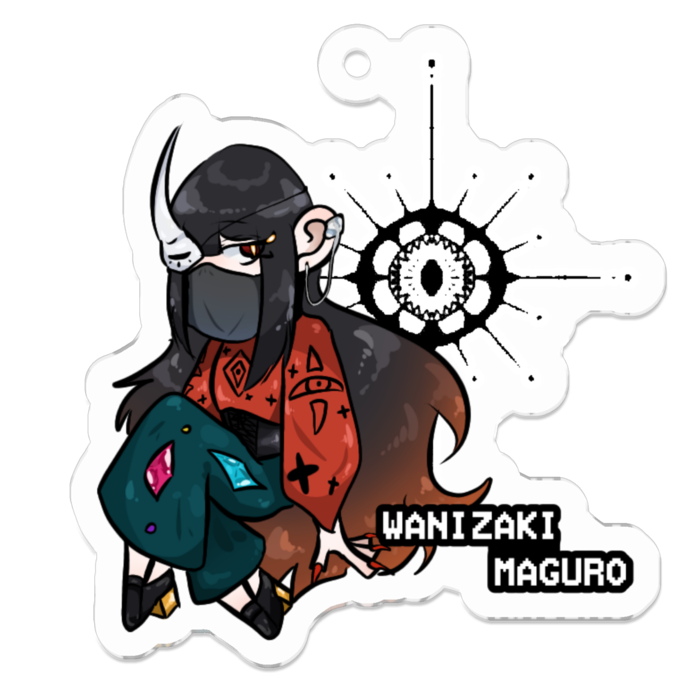 アクリルキーホルダー(コーティング) - 50 x 50 (mm)