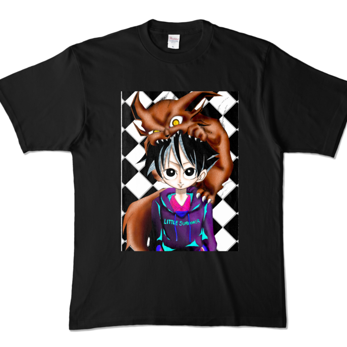 カラーTシャツ - XL - ブラック (濃色)