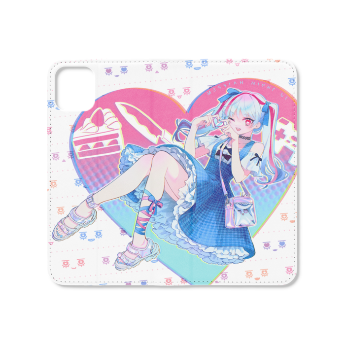 手帳型iPhoneケース（ベルトなし） - iPhone 11 Pro Max - ストラップ穴 なし