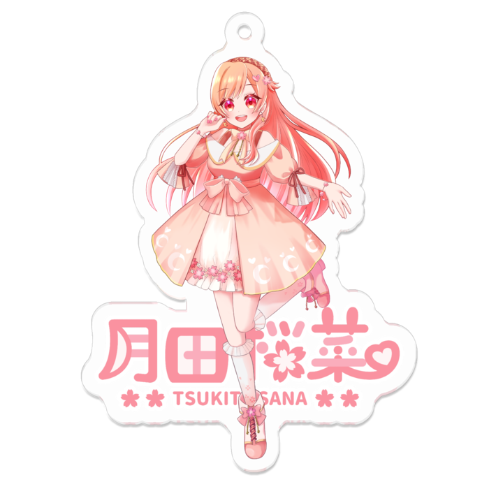 アクリルキーホルダー - 70 x 70 (mm)