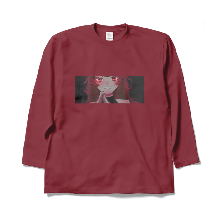 ロングスリーブTシャツ - XL - バーガンディ