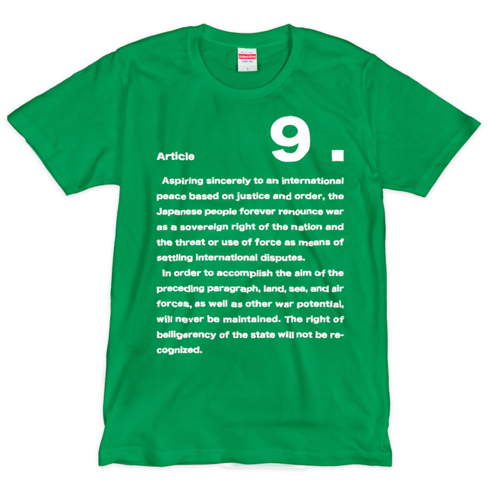 Tシャツ（シルクスクリーン印刷） - L - 1色(5)