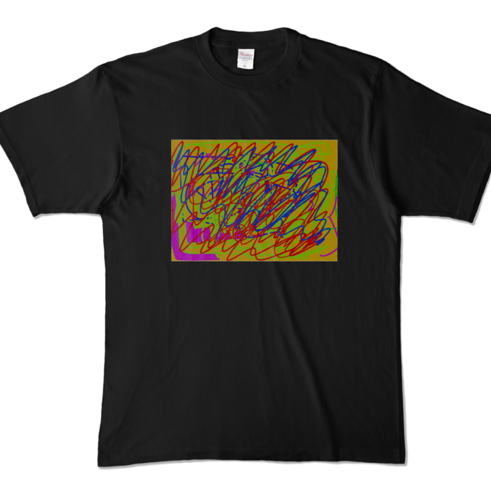 カラーTシャツ - XL - ブラック (濃色)