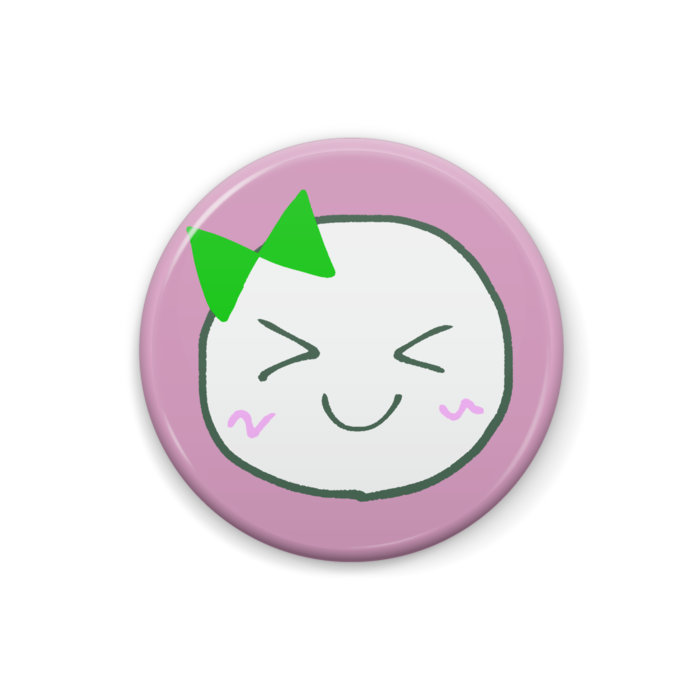 缶バッジ(ピンク)