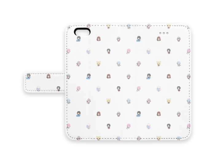 白 - iPhone 6 / 6s - ストラップ穴 なし