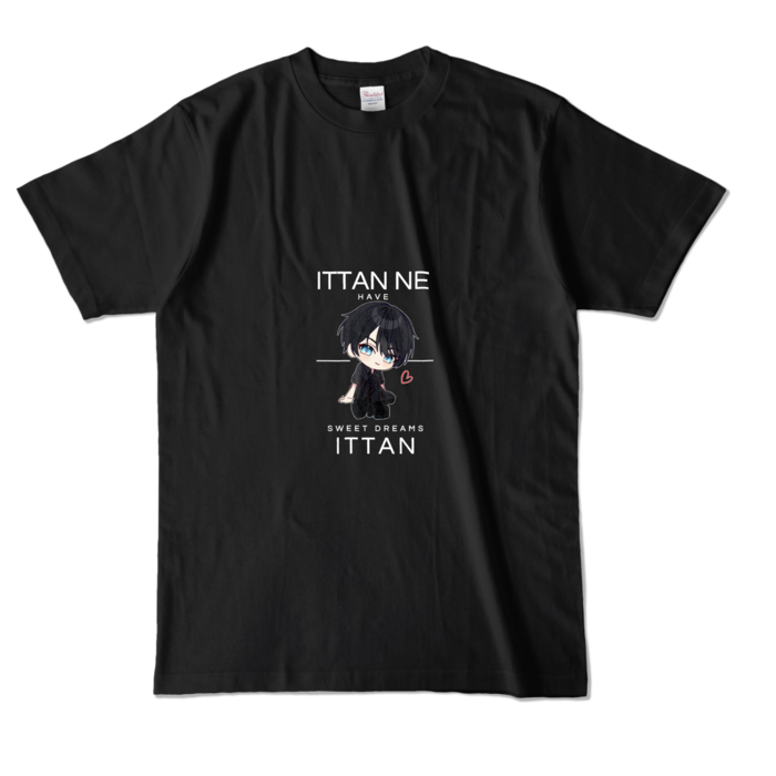 カラーTシャツ - L - ブラック (濃色)