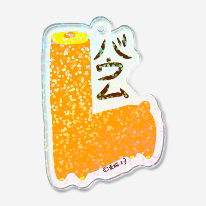 ③首長ホログラムアクリルキーホルダー - 50 × 50mm