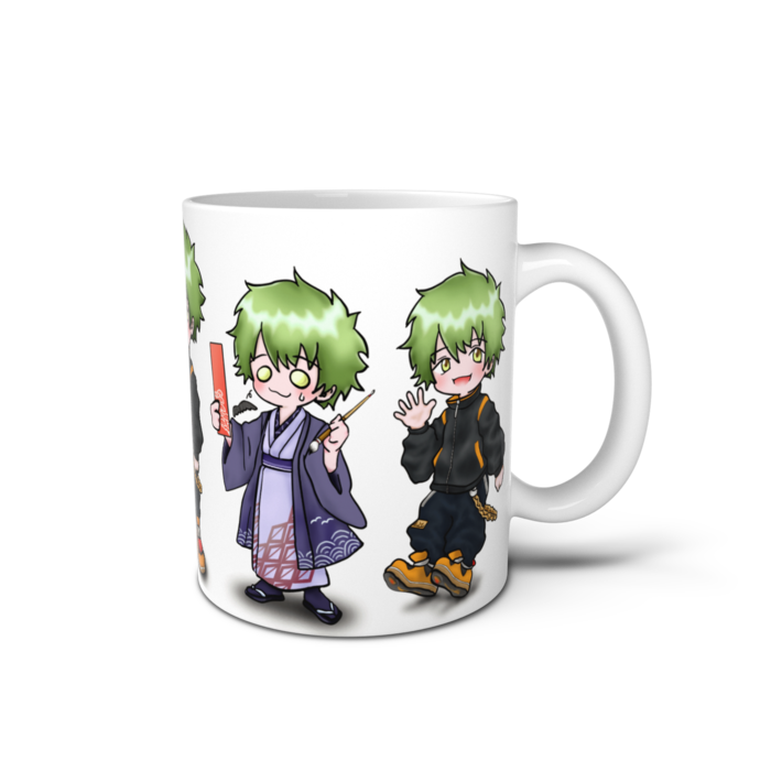 マグカップ - 直径 8 cm / 高さ 9.5 cm