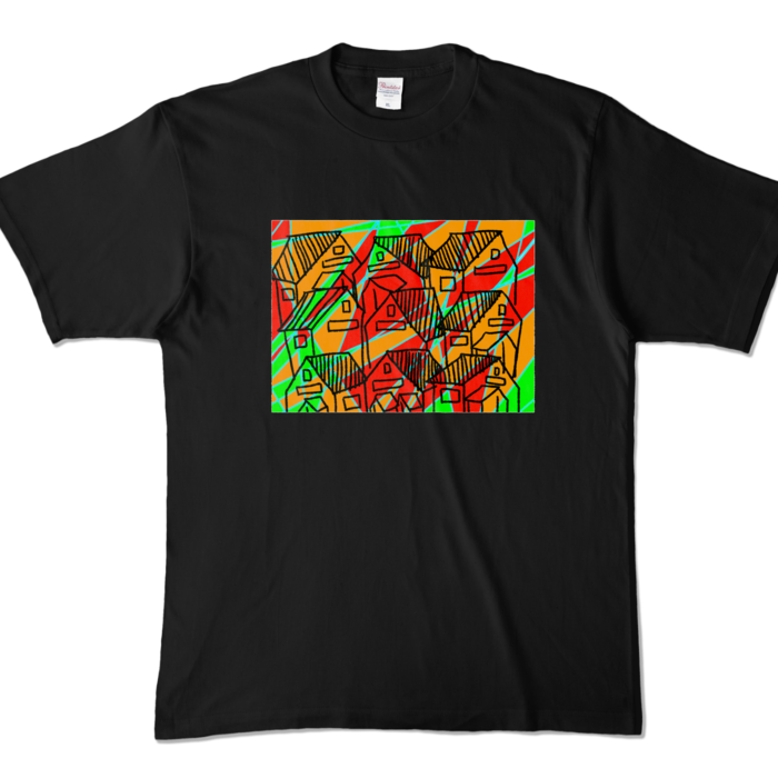 カラーTシャツ - XL - ブラック (濃色)