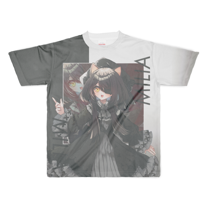 フルグラフィックTシャツ - XL - 両面印刷