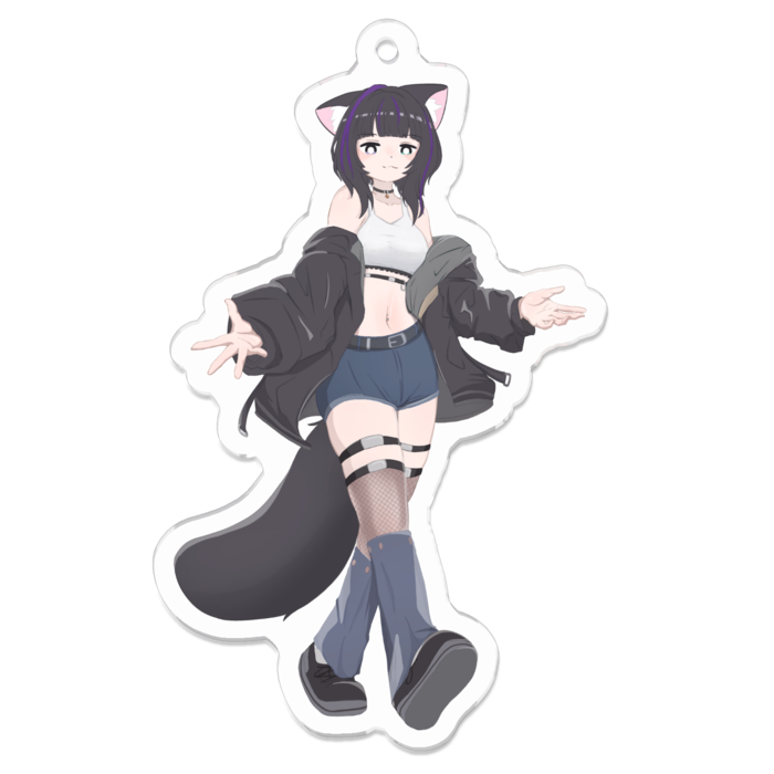 アクリルキーホルダー - 70 x 70 (mm)