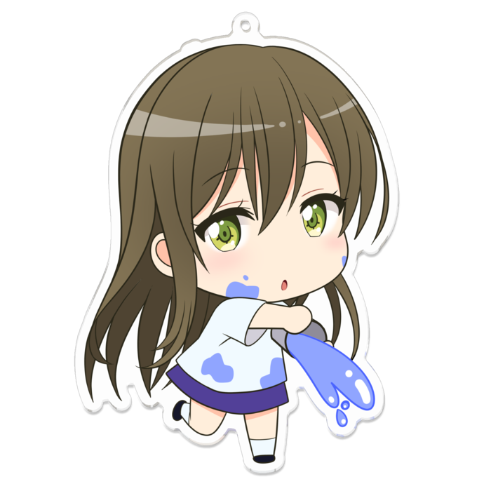 【花園たえ】アクリルキーホルダー - 100 x 100 (mm)(1)