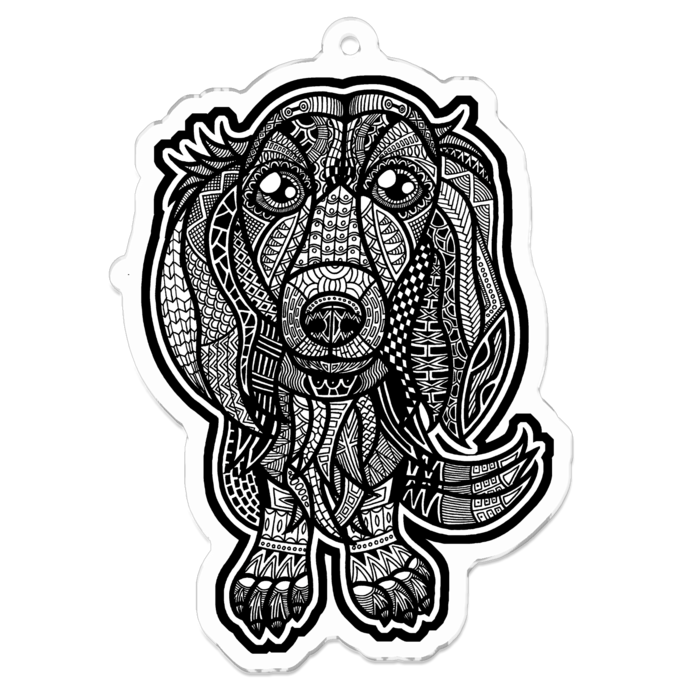 アクリルキーホルダー - 70 x 70 (mm)