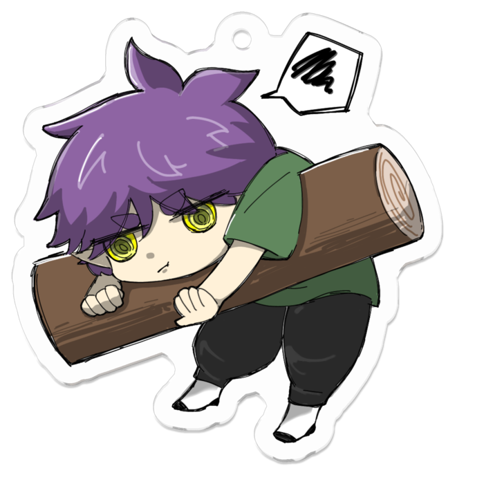 アクリルキーホルダー - 50 x 50 (mm)