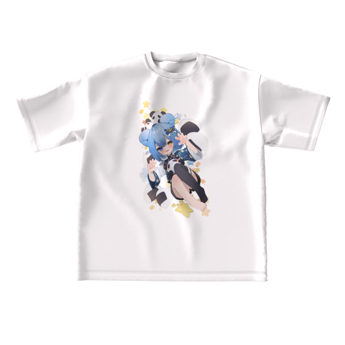 ビッグシルエットTシャツ クマ耳L