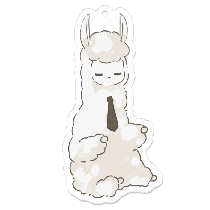 アクリルキーホルダー - 70 x 70 (mm)