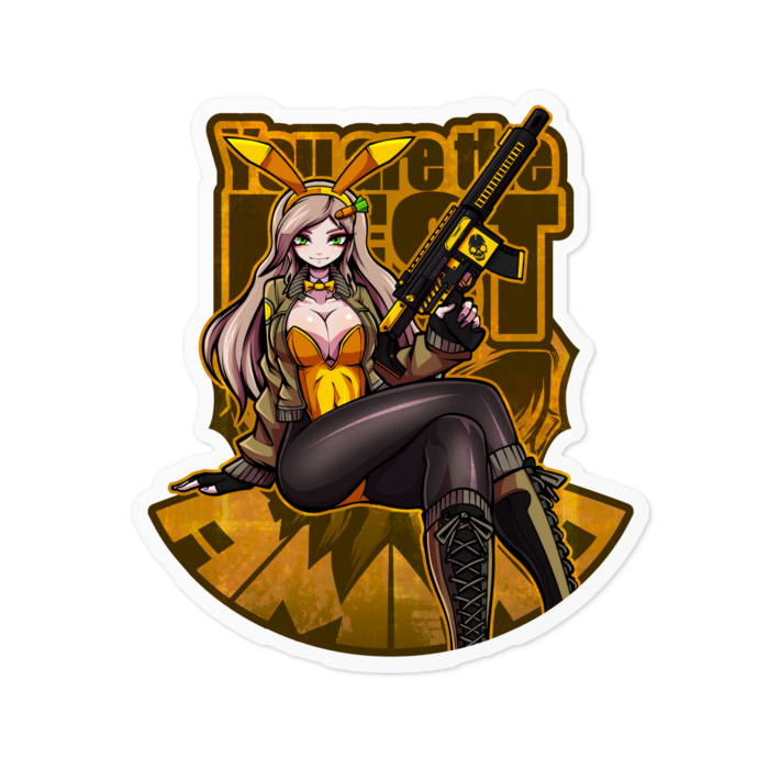 ステッカー - 100 x 100 (mm)