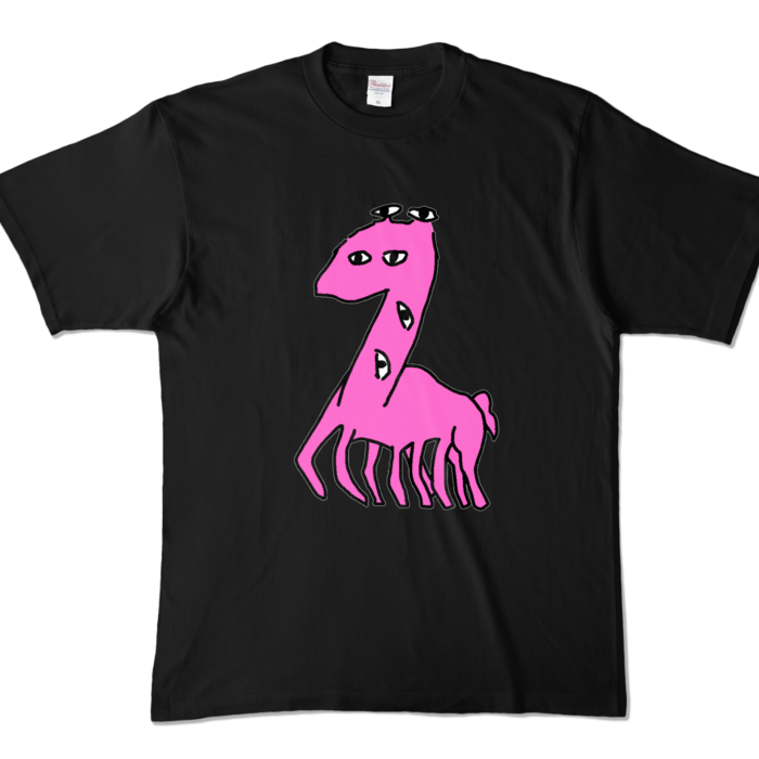 カラーTシャツ - XL - ブラック (濃色)