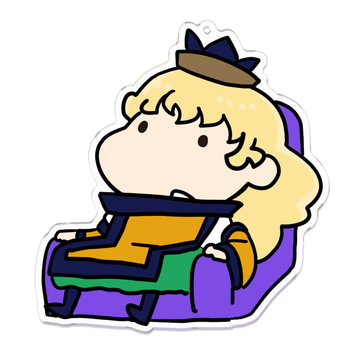 アクリルキーホルダー - 100 x 100 (mm)