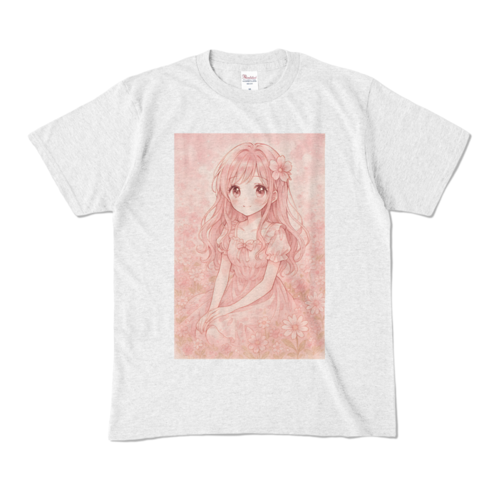 カラーTシャツ - M - アッシュ (淡色)