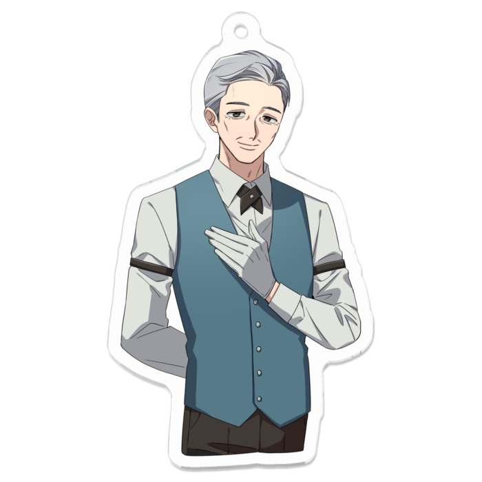 アクリルキーホルダー（コーティング） - 70 x 70 (mm)