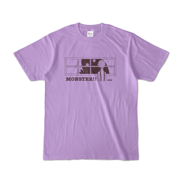 カラーTシャツ - S - ライトパープル (淡色)