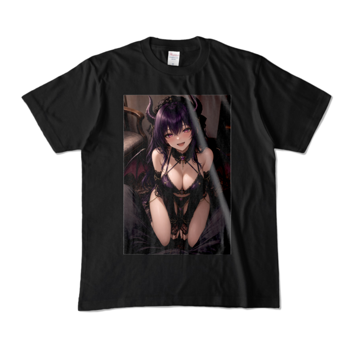 カラーTシャツ - M - ブラック （濃色）