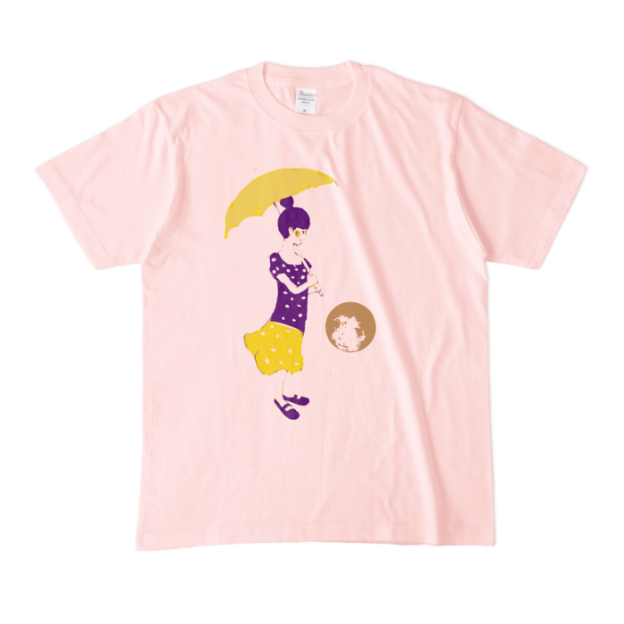 カラーTシャツ(淡色) - M - ライトピンク